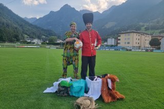 Pierre Darbellay (à gauche) et Anthony Veuthey (à droite)